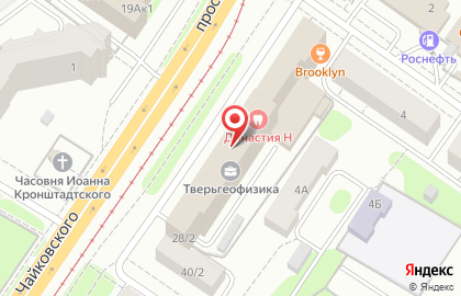 Оценочная компания Альянс-Профи на проспекте Чайковского на карте