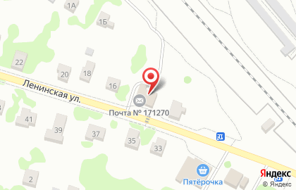 Почта России в Твери на карте