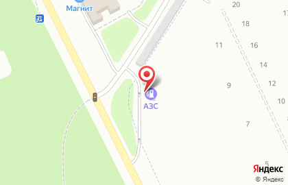Автозаправочная станция в Заволжском районе на карте