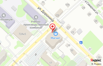 Служба доставки пиццы Пицца 24 на карте