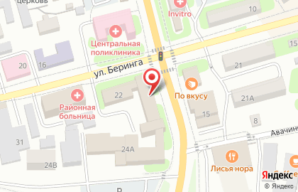 Отделение МВД России по Елизовскому району на карте