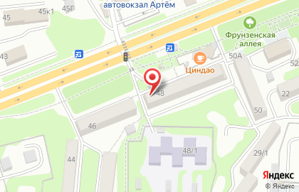 Супермаркет напитков Дилан во Владивостоке на карте