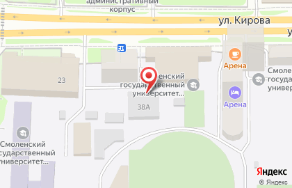 Столовая Олимпийская на карте