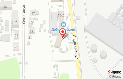 Супермаркет шин и дисков Шин-Ок в Железнодорожном районе на карте