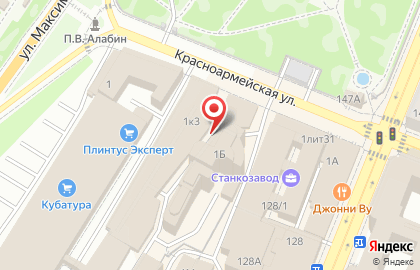 Мебельный салон Кухни Экспресс на Красноармейской улице на карте