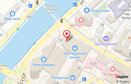 Оптика ОПТИМА на Московской улице, 22 на карте