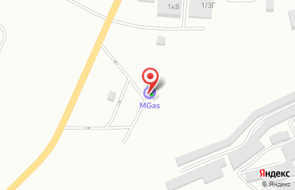 Заправочная станция MGas в Орджоникидзевском районе на карте