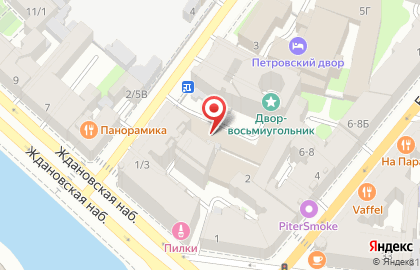 Автомойка Петроградка на карте