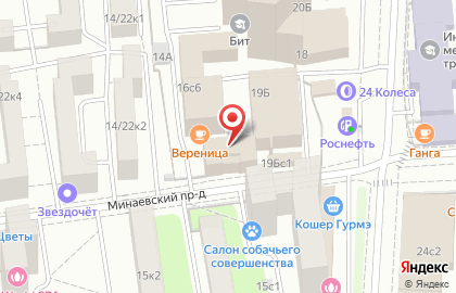 Ассоциация коммуникационных агентств России на карте