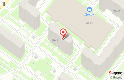 Городская поликлиника №106 на проспекте Героев на карте