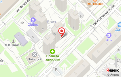 Салон свадебных платьев на карте