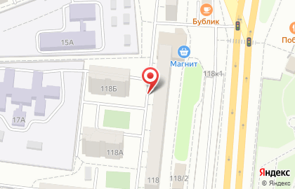 Маска на улице Героев Танкограда на карте