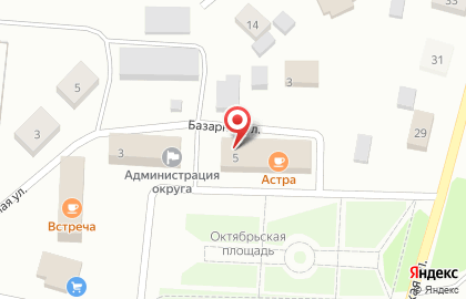Россельхозбанк, АО на Октябрьской улице на карте