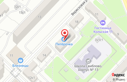 Enterprofi на Вересковой улице на карте