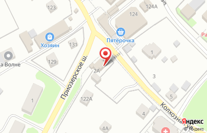 Магазин рыболовных принадлежностей на Приозерском шоссе (Всеволожский район), 124а на карте