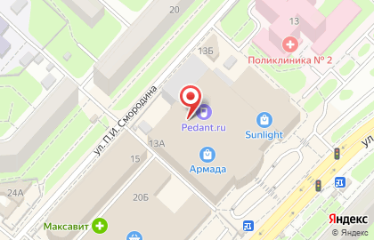 Фотосалон ПроФото в Октябрьском районе на карте
