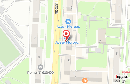 Магазин автозапчастей Асеан Моторс на карте