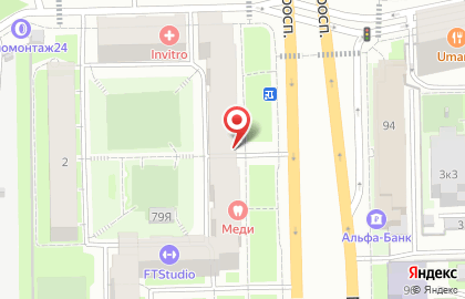 Ателье мебели Mr.Doors на Московском проспекте на карте
