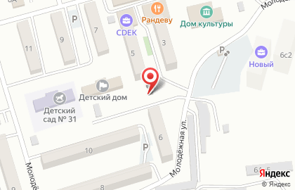 Продуктовый магазин Каприз на Молодёжной улице на карте