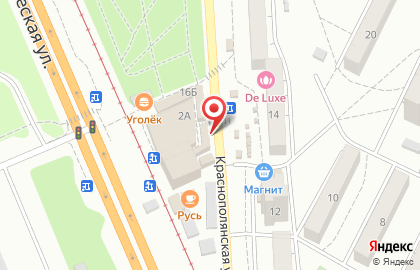 Сервисный центр ServiceComp на Краснополянской улице на карте