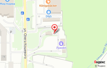Автомойка в Калининграде на карте