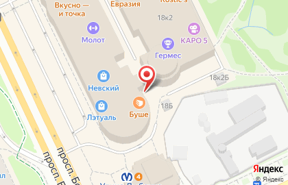 Yota в Санкт-Петербурге на карте