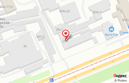 Федеральная автошкола Красноярский ЦППК в Ленинском районе на карте