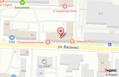 Центр Юридической Помощи на улице Васенко на карте