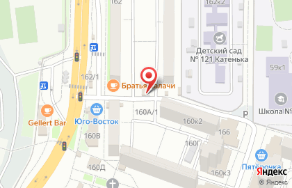 Мясная лавка Махан на улице Николая Островского на карте
