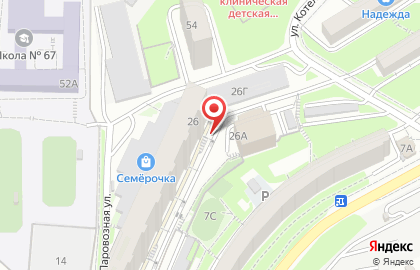 Шахматная школа Феномен в Первореченском районе на карте