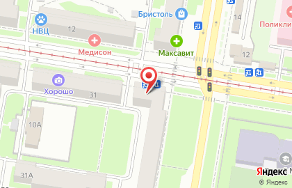Продуктовый магазин на улице Краснодонцев 7 на карте
