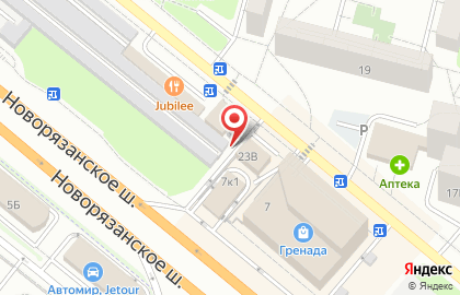 Окна в рассрочку Люберцы на карте