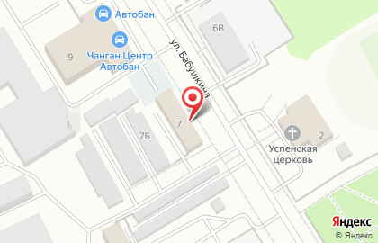 Торгово-производственная компания Мегатэк в Орджоникидзевском районе на карте