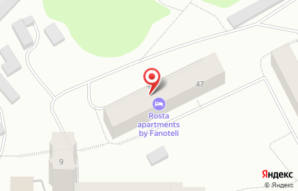 Rosta apartments by Fanoteli на улице Сафонова на карте