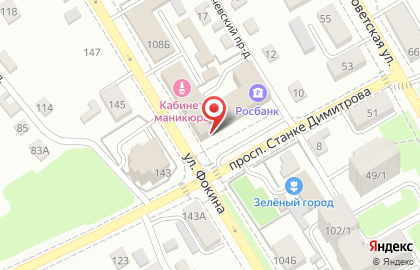 Курьерская служба Dimex в Советском районе на карте