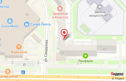 Служба автоэвакуации Эконом эвакуатор в Центральном районе на карте