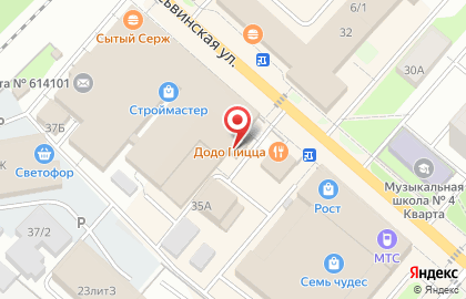 Торговая компания Двери-Лэнд на Ласьвинской улице на карте
