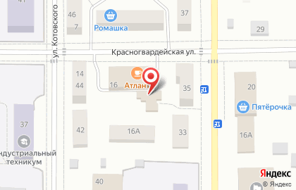 Автомойка в Тамбове на карте