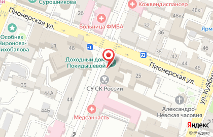 Следственное управление Следственного комитета РФ по Самарской области на карте