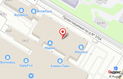 Династия в 1-м Павловском переулке на карте