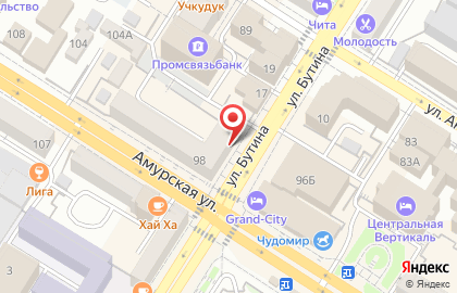 Салон штор Ария на Амурской улице на карте