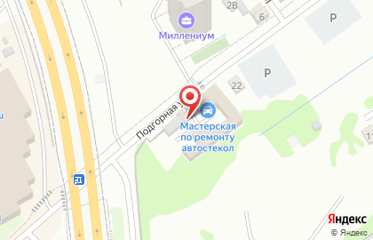 Магазин японских автозапчастей На Подгорной на карте