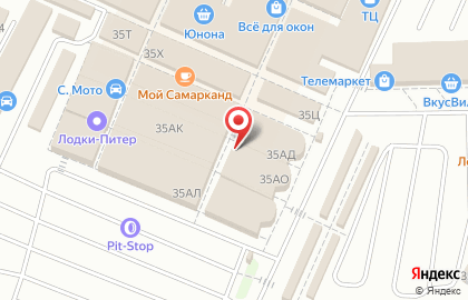 Торгово-промышленное объединение Евротек на улице Маршала Казакова на карте