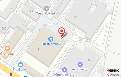 Салон кухонь и шкафов Белорусские Кухни зов на карте