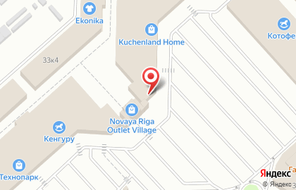 Кофейня Кофемания в ТЦ NOVAYA RIGA Outlet Village на карте