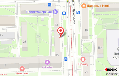 ЦВЕТОПТТОРГ на улице Ленсовета на карте