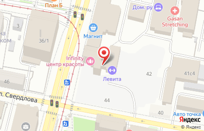 Городской информационный сервис 2гис в Кировском районе на карте