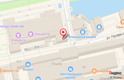 Калининградское ГОРПО на карте