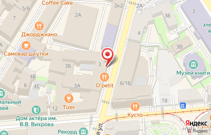 Магазин канцелярских товаров в Нижегородском районе на карте