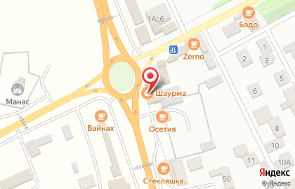 Точка по продаже фастфуда Смак на карте